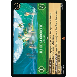 Owl's Island - Isolated Entrance 102/204 Disney Lorcana TCG Azurite Sea