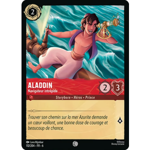 Aladdin - Intrepid Navigator 112/204 Disney Lorcana TCG Azurite Sea