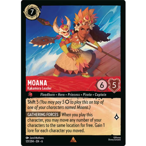 Moana - Kakamora Leader 121/204 Disney Lorcana TCG Azurite Sea