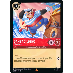 Pete - Swashbuckler 122/204 Disney Lorcana TCG Azurite Sea