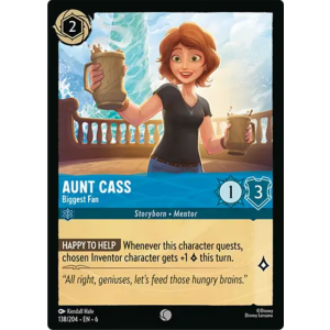 Aunt Cass - Biggest Fan 138/204 Disney Lorcana TCG Azurite Sea