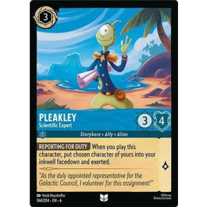 Pleakley - Scientific Expert 144/204 Disney Lorcana TCG Azurite Sea