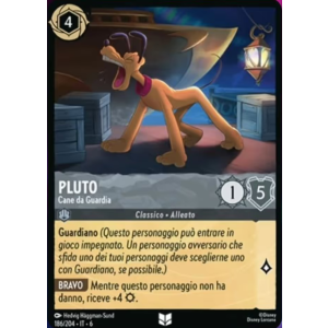 Pluto - Guard Dog 186/204 Disney Lorcana TCG Azurite Sea