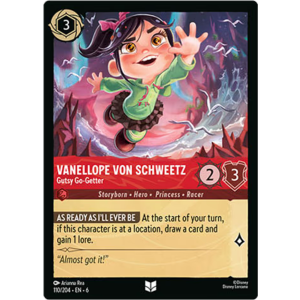 Vanellope Von Schweetz - Gutsy Go-Getter 110/204 Disney Lorcana TCG Azurite Sea