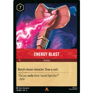 Energy Blast 131/204 Disney Lorcana TCG Azurite Sea