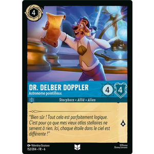 Dr. Delbert Doppler - Precise Astronomer 152/204 Disney Lorcana TCG Azurite Sea