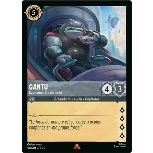 Gantu - Stubborn Captain 189/204 Disney Lorcana TCG Azurite Sea