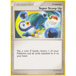 Super Scoop Up 87/100 Pokemon TCG Diamond & Pearl Majestic Dawn