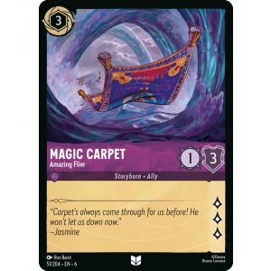 Magic Carpet - Amazing Flier 51/204 Disney Lorcana TCG Azurite Sea