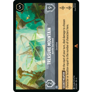 Treasure Mountain - Azurite Sea Island 203/204 Disney Lorcana TCG Azurite Sea