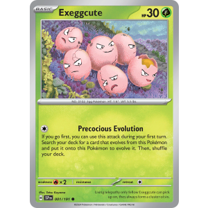 Exeggcute 1/191 Pokemon TCG Scarlet & Violet Surging Sparks