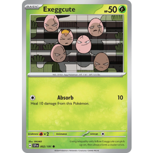 Exeggcute 2/191 Pokemon TCG Scarlet & Violet Surging Sparks