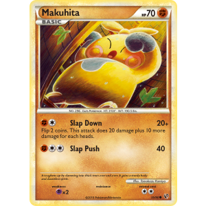 Makuhita 55/90 Pokemon TCG HeartGold & SoulSilver HSUndaunted