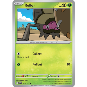 Rellor 13/191 Pokemon TCG Scarlet & Violet Surging Sparks