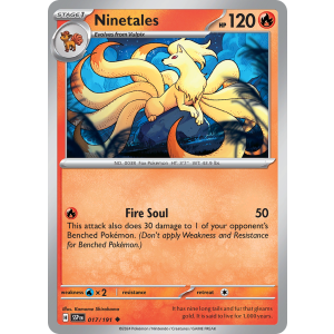 Ninetales 17/191 Pokemon TCG Scarlet & Violet Surging Sparks