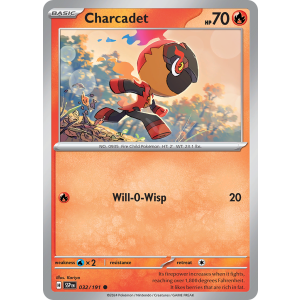 Charcadet 32/191 Pokemon TCG Scarlet & Violet Surging Sparks