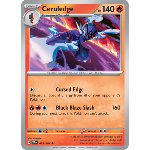 Ceruledge 35/191 Pokemon TCG Scarlet & Violet Surging Sparks