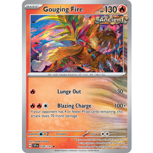 Gouging Fire 38/191 Pokemon TCG Scarlet & Violet Surging Sparks