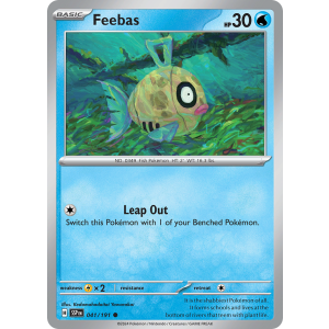 Feebas 41/191 Pokemon TCG Scarlet & Violet Surging Sparks