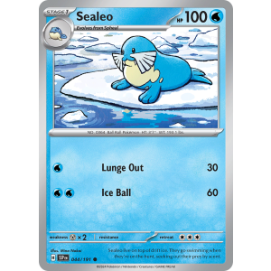 Sealeo 44/191 Pokemon TCG Scarlet & Violet Surging Sparks