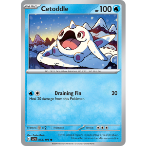 Cetoddle 53/191 Pokemon TCG Scarlet & Violet Surging Sparks