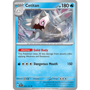 Cetitan 54/191 Pokemon TCG Scarlet & Violet Surging Sparks