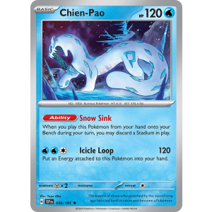 Chien-Pao 56/191 Pokemon TCG Scarlet & Violet Surging Sparks