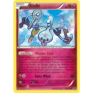 Klefki 80/114 Pokemon TCG XY Steam Siege