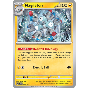 Magneton 59/191 Pokemon TCG Scarlet & Violet Surging Sparks