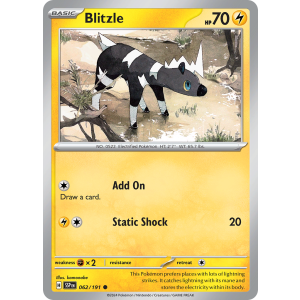 Blitzle 62/191 Pokemon TCG Scarlet & Violet Surging Sparks