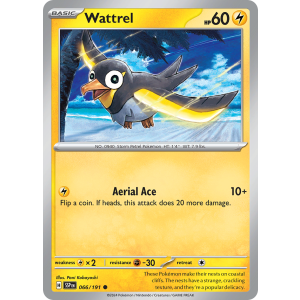 Wattrel 66/191 Pokemon TCG Scarlet & Violet Surging Sparks