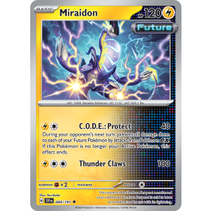 Miraidon 69/191 Pokemon TCG Scarlet & Violet Surging Sparks