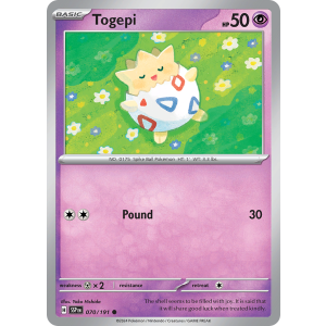 Togepi 70/191 Pokemon TCG Scarlet & Violet Surging Sparks