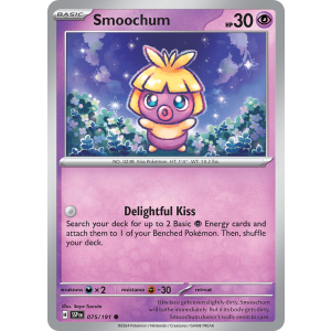 Smoochum 75/191 Pokemon TCG Scarlet & Violet Surging Sparks