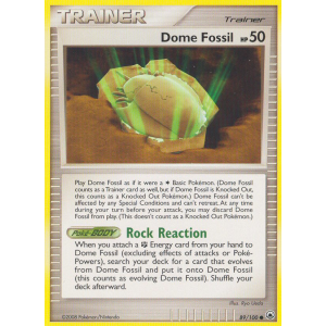 Dome Fossil 89/100 Pokemon TCG Diamond & Pearl Majestic Dawn