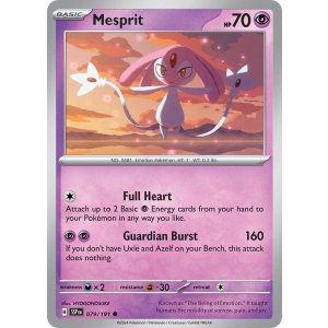 Mesprit 79/191 Pokemon TCG Scarlet & Violet Surging Sparks