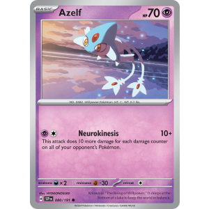 Azelf 80/191 Pokemon TCG Scarlet & Violet Surging Sparks