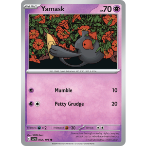 Yamask 82/191 Pokemon TCG Scarlet & Violet Surging Sparks