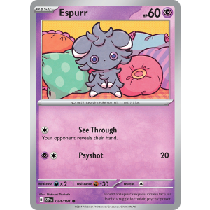 Espurr 84/191 Pokemon TCG Scarlet & Violet Surging Sparks