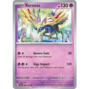 Xerneas 88/191 Pokemon TCG Scarlet & Violet Surging Sparks