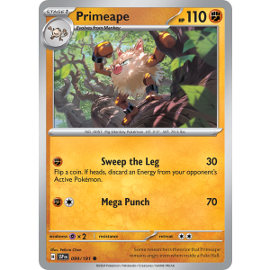 Primeape 99/191 Pokemon TCG Scarlet & Violet Surging Sparks