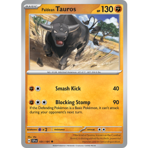 Paldean Tauros 101/191 Pokemon TCG Scarlet & Violet Surging Sparks