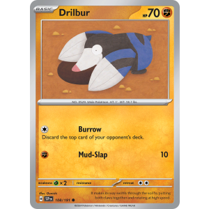 Drilbur 108/191 Pokemon TCG Scarlet & Violet Surging Sparks