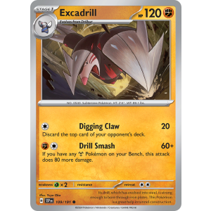 Excadrill 109/191 Pokemon TCG Scarlet & Violet Surging Sparks