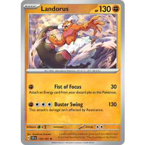 Landorus 110/191 Pokemon TCG Scarlet & Violet Surging Sparks