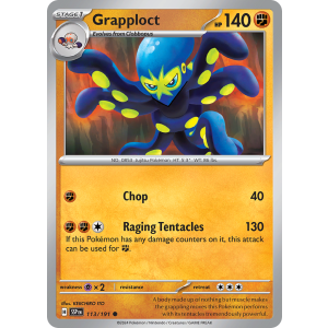 Grapploct 113/191 Pokemon TCG Scarlet & Violet Surging Sparks