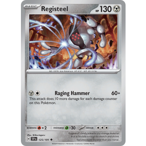 Registeel 125/191 Pokemon TCG Scarlet & Violet Surging Sparks