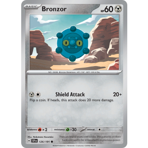 Bronzor 126/191 Pokemon TCG Scarlet & Violet Surging Sparks