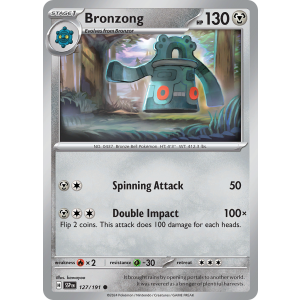 Bronzong 127/191 Pokemon TCG Scarlet & Violet Surging Sparks