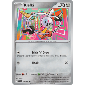 Klefki 128/191 Pokemon TCG Scarlet & Violet Surging Sparks